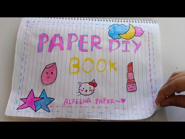 [Paperdiy] Introduce My Paper DIY Book [ASMR] Paper Play 