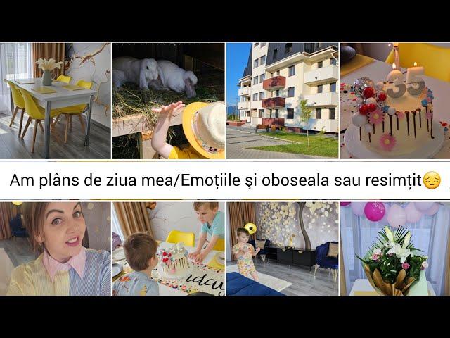 Mobilă nouă pentru casa de la țară/Muncesc non-stop/Fac tort Aniversar şi foarte multă treabă