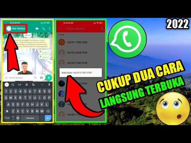 Cara Buka Blokir Whatsapp Dari 0rang Yang Memblokir Kita Tanpa Ganti Nomor