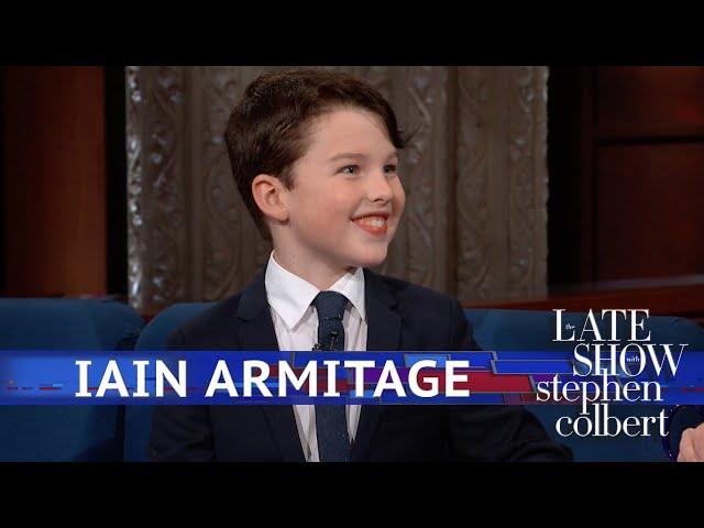 Iain Armitage Reviews The Late Show