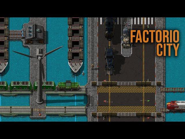 I played Factorio like a citybuilder