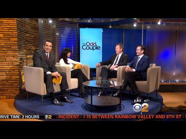 Stars Of "The Odd Couple" Stop By CBS2 News This Morning