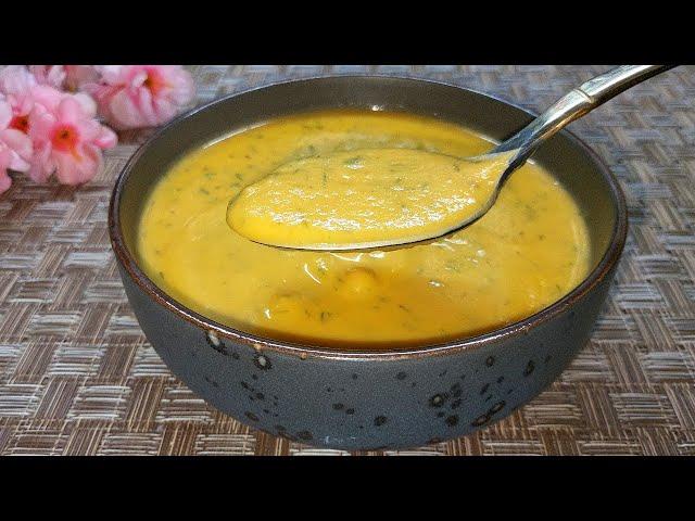 During the Pumpkin season, this Soup is asked to be prepared every day. Delicious Pumpkin Puree Soup