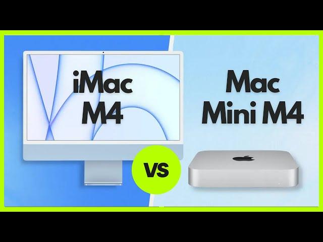 iMac vs Mac Mini 2025 Which is Better?️