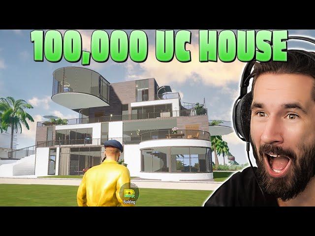 House Tour Of My Mega Mansion! How To Build A Home  PUBG MOBILE