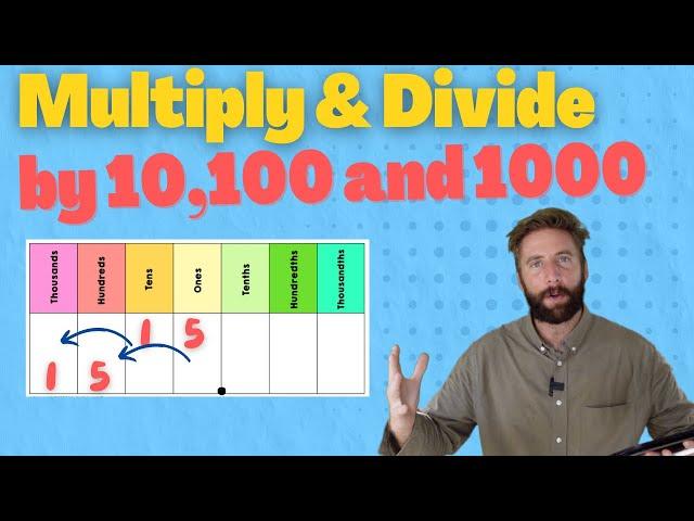 How To Multiply And Divide By 10 100 And 1000 MADE EASY!
