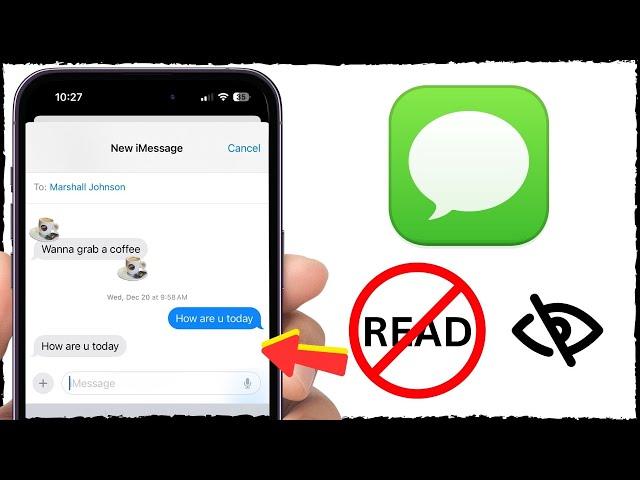 How to Turn OFF Read Receipts On iPhone (2024)
