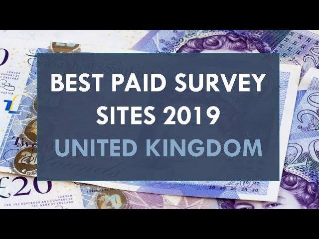 Paid Surveys UK - The Best Paid Survey Sites - Payment Proof