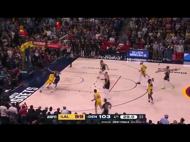 Lebron the salesman misses the layup!