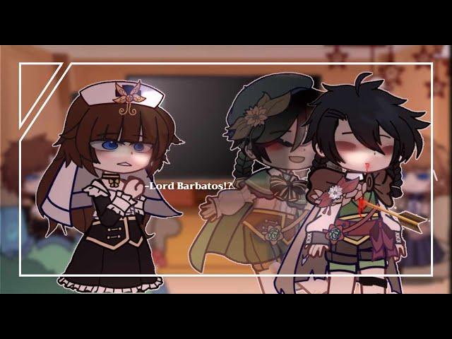 ||Mondstadt NPC react to Venti and Last Word || • Part 1/?  Genshin Impact