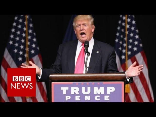 Donald Trump 'encourages Russia to hack Clinton emails' BBC News