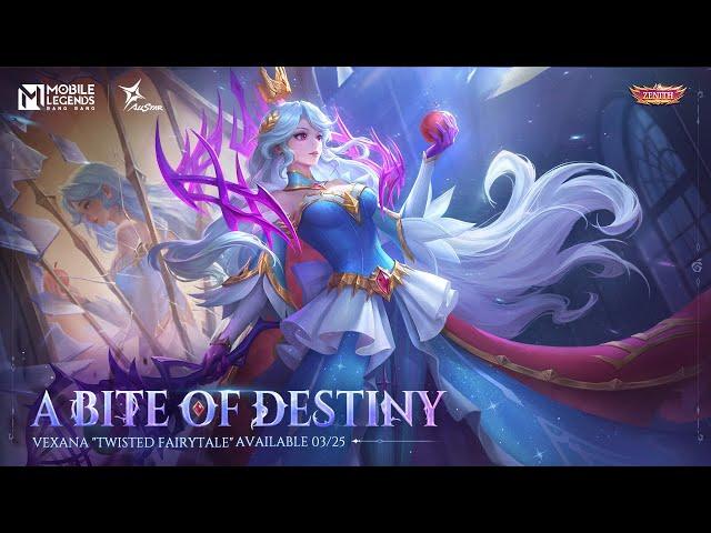 A Bite of Destiny | Vexana "Twisted Fairytale" New Skin Trailer| Mobile Legends: Bang Bang