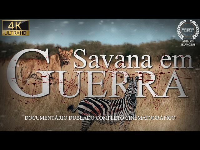 SAVANA AFRICANA | A Batalha BRUTAL e INÉDITA Entre Predadores e Presas | Documentário Vida Selvagem