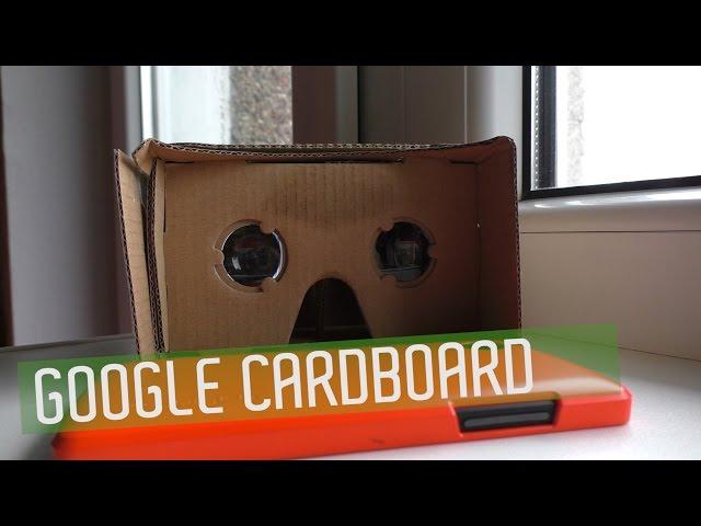 3D очки виртуальной реальности - Google Cardboard. Обзор [Under5DollarsBuy]