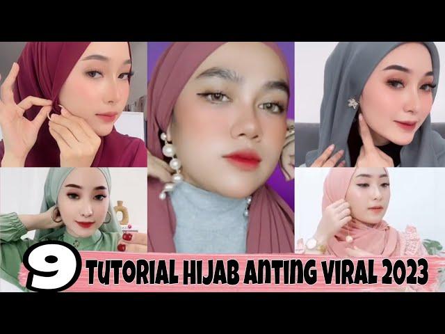 Tutorial Hijab Anting Kondangan Terbaru 2023 Viral Ala Selebgram Simple Anti Ribet 