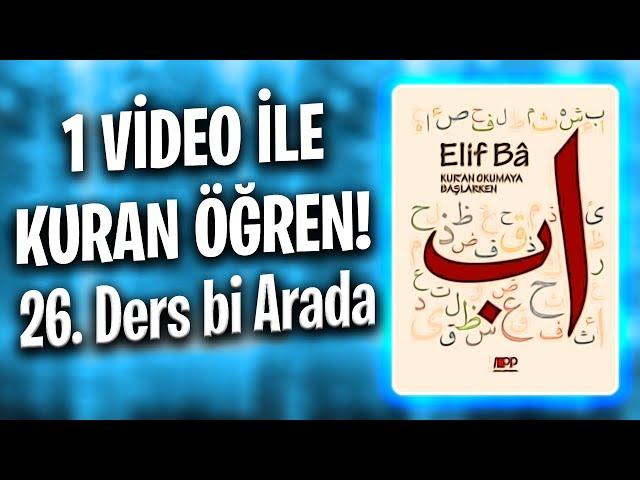 1 Video ile Elifbâ den Tecvidli Kurana Geç