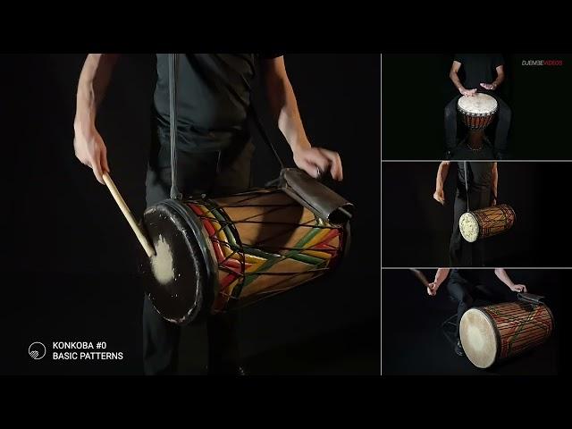 KONKOBA [KASSA] - Basic Patterns | Online Djembe and Dunun Lessons