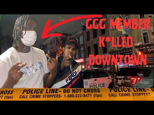 High ranking GGG GANG member Jason killed in triple shooting downtown Toronto