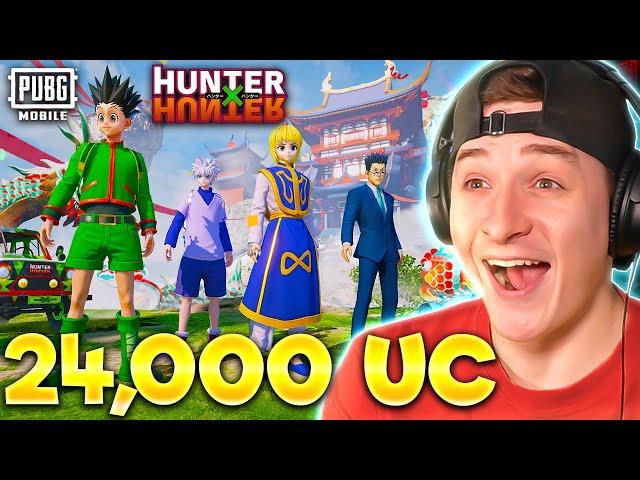 NEW HUNTER X HUNTER CRATE OPENING! PUBG MOBILE