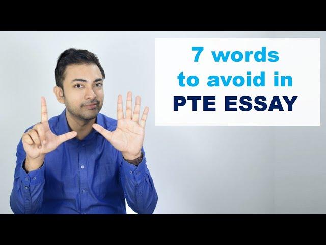7 Words to Avoid in PTE Academic Writing Essays | Genesis Learning
