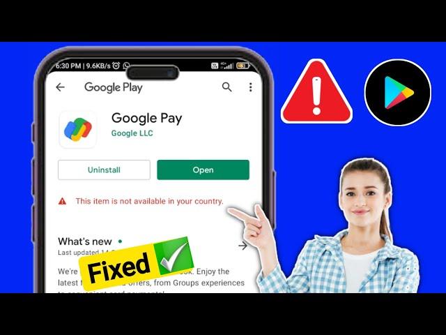 New ! How to Fix This Item is not available in your Country in Google Play Store