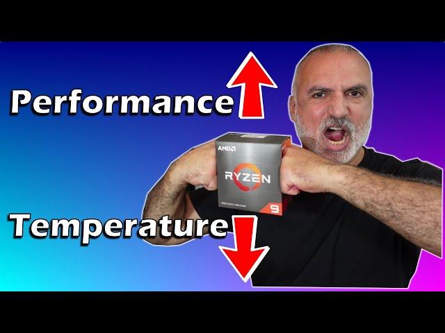 Increase AMD Ryzen CPU performance and reduce its temperature with AMD Ryzen Master