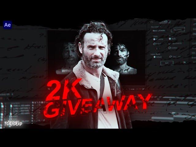 2K Giveaway After Effects (CC's, Overlays)