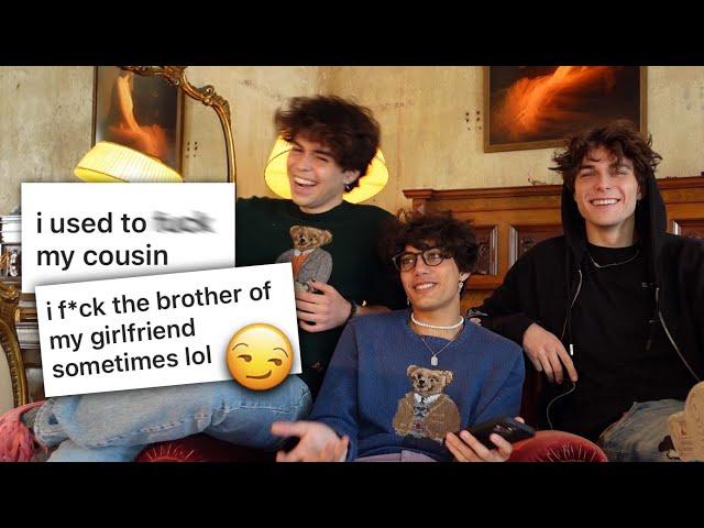 REACTING TO CONFESSIONS w/ Benji and Nils