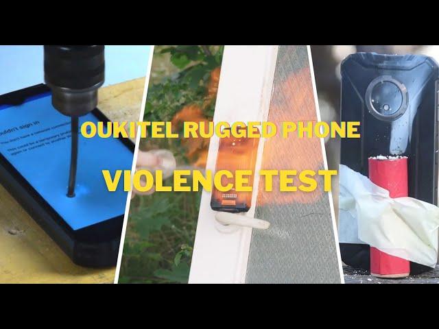 OUKITEL Rugged Phone Violence Test--Meet WP10 5G Rugged Smartphone Soon