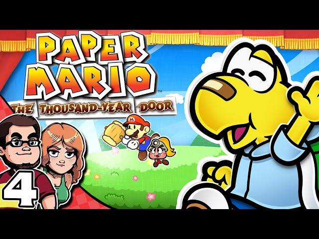 Hooktail Castle With Koops! | Let's Play Paper Mario The Thousand Year Door Remake Part 4