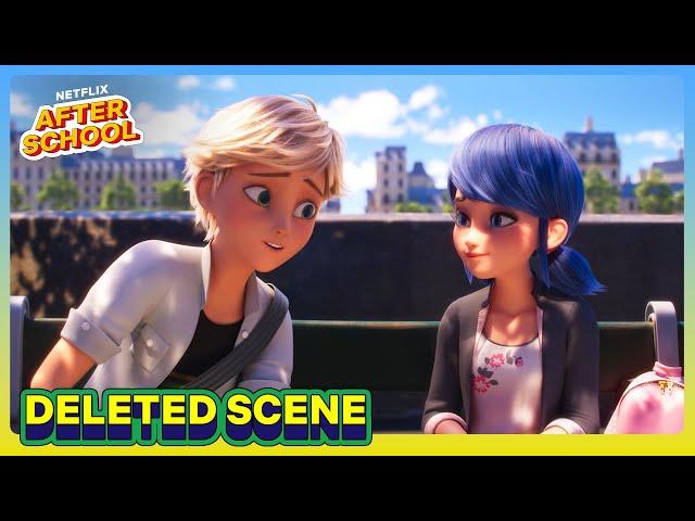 Marinette + Adrien  DELETED SCENE | Miraculous: Ladybug & Cat Noir, The Movie | Netflix