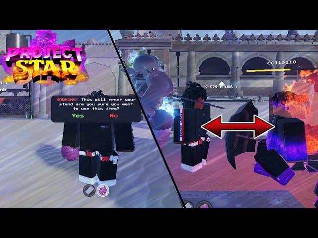 Can You Trade In Project Star + How To Reset Stand | Roblox