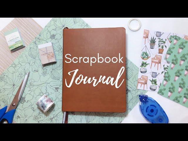 Scrapbook With Me ASMR | Plants