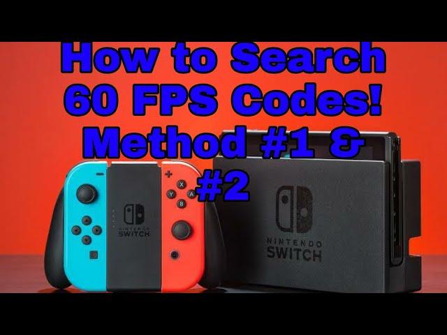 [NSwitch] How to Search FPS Codes using EdiZon SE (Method #1 & #2 + Add / Save a Cheat)!