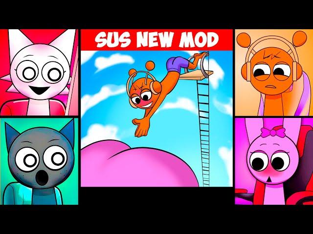 Sprunki Incredibox OREN & PINKI & WENDA and GRAY React to SUS Sinner Mod / TikToks / Themselves - 19