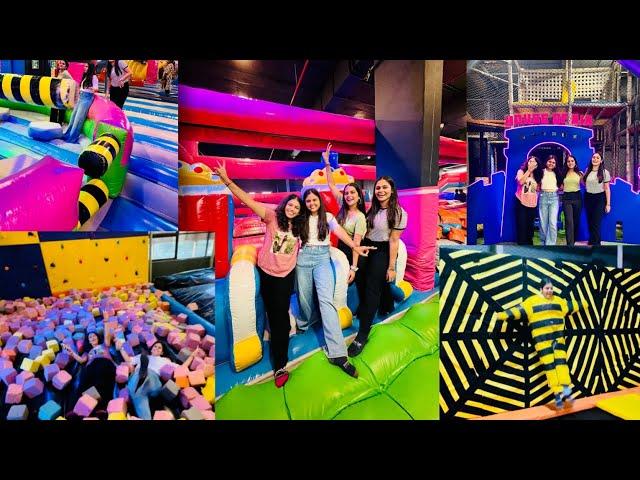 Bounce up & House of Air || Vadodara’s First Trampoline Park and India’s Largest Inflatable Park ||