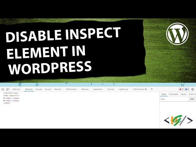 How to Disable Inspect Element in WordPress Website