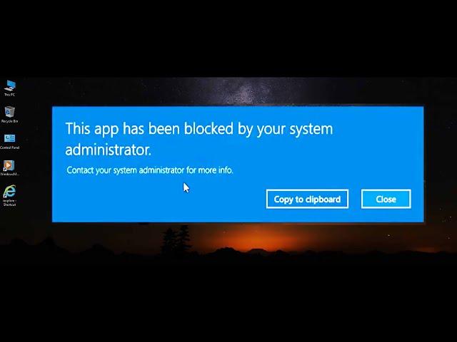 How To Restricting Domain Users from Accessing Specific Programs with Group Policy in Windows 10