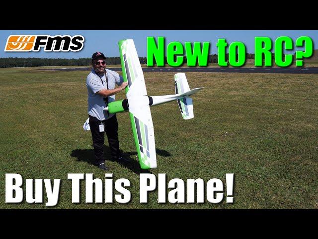 Best Beginner RC Plane? • The Ranger 1800 RC Plane from FMS might be the answer.