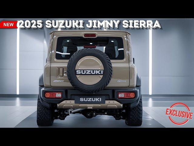 ALL NEW! 2025 Suzuki Jimny Sierra – The Off-Road King Returns!