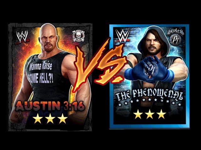 WWE CHAMPIONS VS MODE 3 Star Gold Superstars Gameplay Part 1