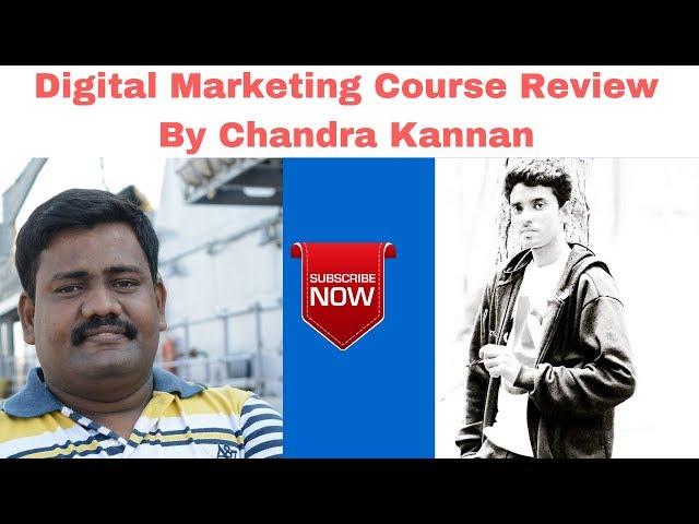 Digital Marketing Course Training in Chennai Review | Chandrakannan | AmudhaKumar