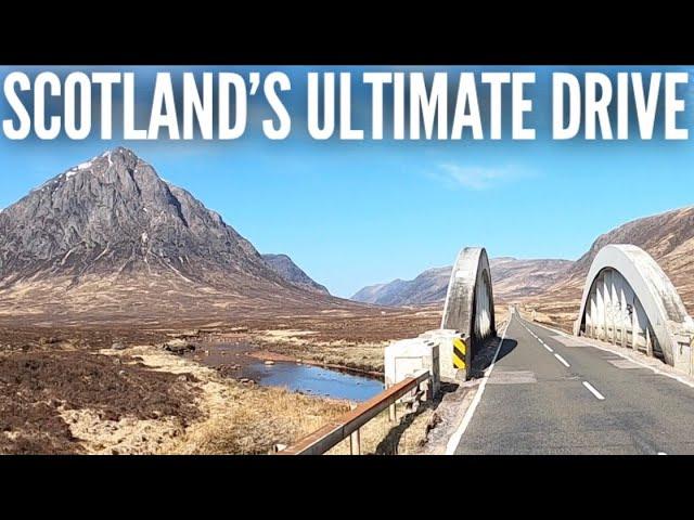 Is this the most scenic 20 minute drive anywhere in the UK? The A82 in the Highlands of Scotland.