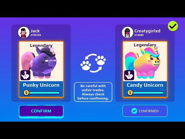 I LOST PUNKY UNICORN  FUNNY MOMENTS  PKXD PET TRADE