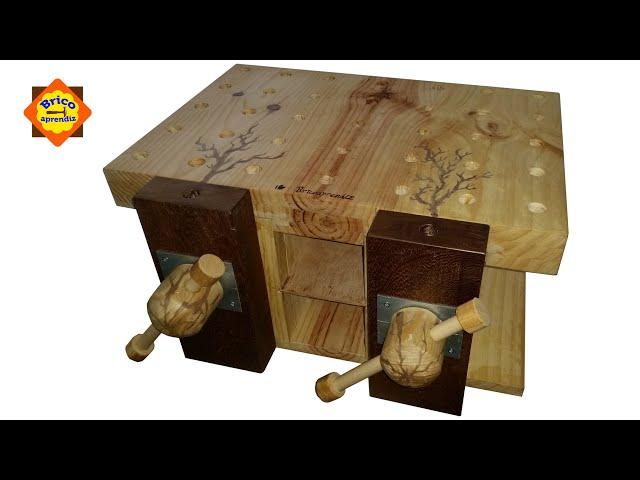 Mini banco de trabajo - Workbench diy - Bricoaprendiz version part 1