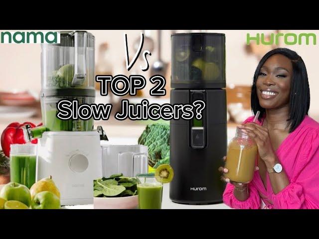 WHAT'S THE BEST JUICER? | AN EXTENSIVE COMPARISON SO YOU SAVE MONEY, TIME & EFFORT!  NAMA VS HUROM