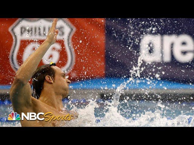 Caeleb Dressel edges Michael Andrew in speedy Trials 50 free | NBC Sports