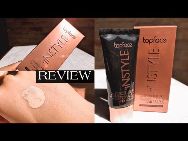 TOP FACE INSTYLE IDEAL SKIN TONE FULL COVERAGE FOUNDATION REVIEW | BONANZA SATRANGI MAKEUP