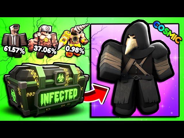 I Got The NEW PLAGUE DOCTOR From *INFECTED CRATES* (Skibidi Tower Defense)