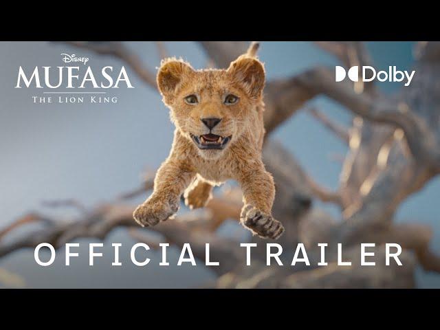 Mufasa | Official Trailer | Discover it in Dolby Cinema